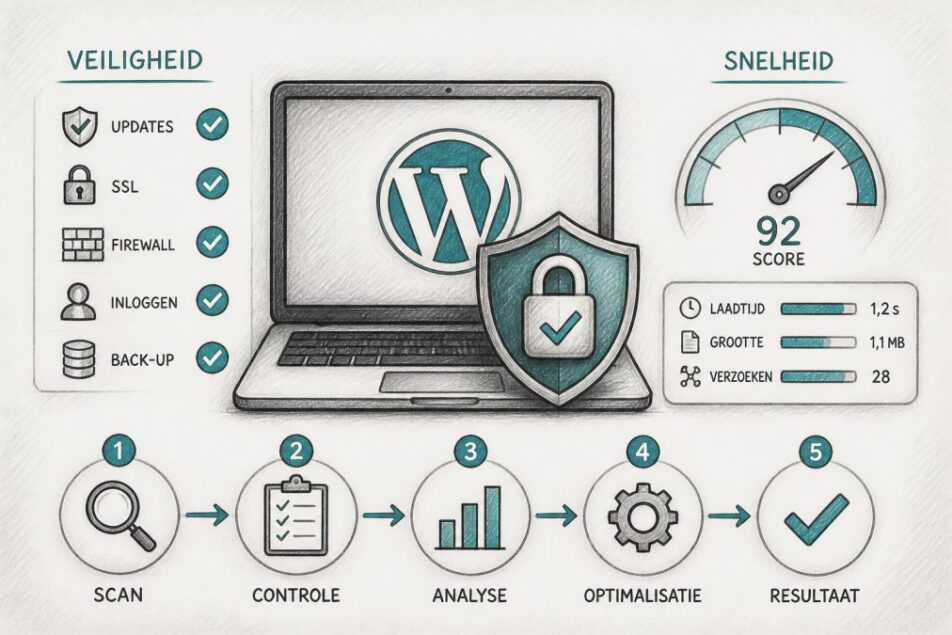 wordpress veiligheid en snelheid checken stappenplan 1786412014